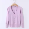 Women's Knits Tees Sweater Knitted Cardigan Button Jacket Autumn Vneck Loose Large Size Long Sleeve Casual Tops For Women 6XL 230109