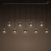 Lampy wiszącej bar lampy lampki amerykańska metalowa czarna spódnica loft przemysłowy lampa kuchenna
