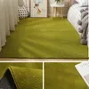 Carpets Solid Color Bedroom Bedside Carpet Modern Living Room Decoration Rugs Cloakroom Lounge Rug Home Thickened Soft Fluffy