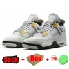 Nike Air Jordan 4 Airs Jorden 4s Off White AJ Retro 4 4s Basketball Shoes Men Trainers Jumpman 4s Sports White Oreo Sneakers Military Black