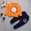 Clothing Sets Children Clothing 2pcs sets shirt pants Fashion lion baby Boy Kid Autumn Spring Suit Fall Cotton sport tracksuit outdoor 230110