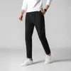 Herenbroeken lichtgewicht joggers Solid Harem 2023 Zomer Fitness Casual enkellengte Herenbroek Streetwear Slim mannetje