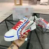 Çorap Sneaker Tasarımcılar Erkekler Donna Kırmızı Moda Sıradan Ayakkabı Kadınları Beyaz Ayakkabılarla Düşük Top Çekme 35-45 MKJL RH600000002