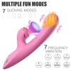 Articles de beauté G Spot Godes Vibromasseur pour femmes Clit Sucker Oral Clitoris Stimulateur sous vide Masturbation féminine Jouets sexy Produits pour adultes