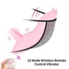 Seksspeeltjes Stimulator Onzichtbaar Draagbaar Slipje Vibrator Clitoris Stimulator Afstandsbediening Vaginale Vrouwelijke Masturbator Speelgoed