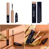Mascara Beauty Glazed De Oro Black Gold Plated Thick Lengthening Waterproof Private Label Cosmetics Makeup Maquiagem Volume Drop Del Dhk8M