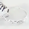 Bangle European and American Imitation Silver Armband Enkel handgjorda carven design meteor dusch brett ansikte fu karaktär push pull pull pull