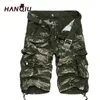 Men's Shorts Military Cargo Summer Camouflage Pure Cotton Brand Clothing Comfortable Tactical Camo 230110