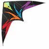 Outdoor Fun Sport Professional 1.8m Dual Line Power nt s Delta Wind Kite con maniglia e linee 0110