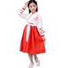 Bühnenkleidung Kinder Traditionelle chinesische Kleidung Stickerei Tang-Anzug Mädchen Alter Tanz Hanfu Kostüm Fee Outfits Leistung