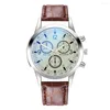 Нарученные часы Blu-ray Fashion Men Men Watch Luxury Watches Digital 3 Decoration Dial Clock Clock MultyColor Man Quartz Reloj Hombre