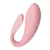 Articles de beauté Vibromasseur télécommandé sans fil Silicone souple Stimulateur clitoridien G Spot Outils sexy pour Couples Femmes Hommes U1JD