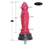 Секс-игрушки Массажер Грубый силиконовый фаллоимитатор для секс-машины Quick Plug / vac-u-lock Насадка для мастурбации Женщины Анальные игры Игрушки