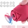 Sex toys Massager Rose Toy for Women Waterproof Vaginal Suction Vibrator Intimate Nipple Sucking Cup Oral Clitoral Stimulato