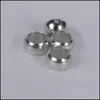 Perles d'extrémité à sertir, 500 pièces/lot, bouchon de boule, entretoise pour la fabrication de bijoux à faire soi-même, fournitures, composants de livraison directe 1927 Q2 Otngi