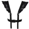 Cinture Cintura spada Punk Pelle Lingerie Harness Goth Donna Corpo Bondage Giarrettiere per calze Crop Top Bretelle Cinghie