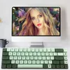 Клавиатуры 124 клавиши PBT Keycap XDA Высокопрофильная персонализированная английская русская японская клавишная крышка для Cherry MX Switch Механическая клавиатура 230109