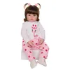 Dockor keiumi återfödda bebe docka leksak tyg kropp fylld realistisk baby docka med giraff småbarn födelsedag julklappar 230111