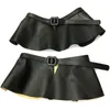 Cintos 2023 Mulher de tendências Wide Gold Black Belt Belt Ladies Fashion Skirt Peplum Waist Cummerbunds for Women Dress