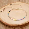 Strand Vlen Beads Thin Dainty Bracelet Jewelry for Women Miyuki Seed Bracelets Boho Bohemian Pulseras Mujer Moda 2023