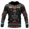 Herrtröjor tröjor julskalle tryck herr huva tröjor mode boutique mönster jackor kappa höst street trend kvinnor överdimensionerad pullover 230111