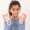 Bebekler Silikon Yeniden doğmuş bebekler 20cm Bebek Yeniden doğan oyuncaklar su geçirmez vinil bebe bebek sevimli mini yeniden doğmuş bebek kızlar için doğum günü hediyesi 230111