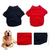 Dog Apparel Pet Clothes Super Soft Wear Resistant Fleece Puppy Solid Winter Plover Costume For Autumn Drop Delivery Home Garden Suppl Dhjba