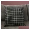 Federa per cuscino Tessili per la casa Biancheria da letto Forniture per la biancheria Lattice Northern Europ Cushion Er Animal 14 Style T2I52263 Drop Delivery Gar Dhgarden Dhqrw