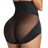 Women's Shapers Fajas High Waist Slimming Pants Zipper Abdomen And Hip Lifting Panties Binding Thin Belly Underwear