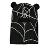 Berets Y2K Beanie Spider Web Hat Knit Skullies Baggy Slouchy Skull