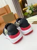 SHOES B01 designer top version handmade custom 2022 new black thick bottom men's and women's casual sneakers