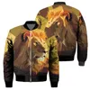 Herenjacks Hoogwaardige herfst- en winter Motorfiets Jacket Men Winddicht warm racepak Piloot Fashion Breaker S-5XLMEN's