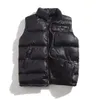 Gilet da uomo e da donna Senza cappello Giacca senza maniche Imbottito in cotone Autunno Inverno Cappotti casual Gilet maschile Scaldamuscoli Marchio di moda europeo americano