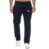 Pantalons pour hommes Imprimer AMOUR Jogging Sports Formation décontractée Sportswear Jambe droite Pantalons de survêtement Noir Gymnases Pantalon Automne 230111