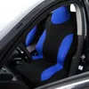 Capas de assento de carro 2 peças Conjunto de capa frontal universal atear cuidados protetor para assentos tecido de poliéster alto traseiro