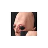 Feestmaskers Alien Mask Carnival Halloween Big Eye Scary Festival Cosplay Kostuumbenodigdheden Fl Gezicht Ademende drop levering Home Gard Dhlri