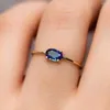 Hochzeit Ringe Für Frauen Mehrfarbig Oval Zirkon Zierliche Ring Mädchen Gold Farbe Y2k Schmuck Kpop Freundschaft Geschenk Großhandel R865