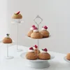 Borden Europees koekjescake stand afternoon tea dessert snoep fruit snack macarons display bruiloft cozinha keuken decoratie