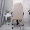 Housses de chaise Concurrence de jeu élastique Ers Ménage Bureau Internet Café Rotation Accoudoir Stretch Cases Drop Delivery Home Garden Dhusl