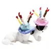 Fête Décoration Chien Anniversaire Ballons Globos Lettre Ballon Woof Accessoires Produits Pour Animaux Safari Chapeau Rose Or Drop Delivery Accueil G Dhqix