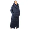 Damen Daunenparkas Parka Lange Jacke Baumwolle Abnehmbare Kapuze Weiblich Steppmantel Puffer Stehkragen Winddicht Bürodame 19255 230111