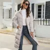 Parkas de plumón para mujer 4xl, abrigo largo ajustado con capucha para mujer, ropa de abrigo negra y roja, parkas largas con relleno, abrigos de invierno para mujer, chaqueta femenina 230111