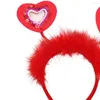 Abbigliamento per cani 2 pezzi/set Abito da principessa Fascia per capelli Set Cani Gonna Fascia per capelli Design a cuore d'amore Cosplay delicato sulla pelle Tulle per San Valentino