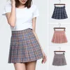 Skirts Girls Women High Waisted Plain Pleated Skirt Skater Tennis School Uniforms NOV99Skirts