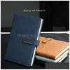 Notepads Pu Leather Journal Notebook Vintage Notepad Magnetic Closure Writing Classic Diary With Lined Paper For Travel Plan Dhgarden Dhl09