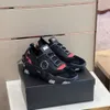 Lyxdesignskor avslappnade sneakers andningsbara nät sömmar metallelement storlek38-45 MKJK GM3000005