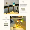 Lampes de table dessin animé ours cerf suspendu cou veilleuse LED Portable lampe de lecture pliable et pliable Camping d'urgence en plein air