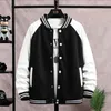 Giacche da uomo arrivo cappotto Primavera Autunno ragazzo Giacca da baseball Moda uomo Comodo Patchwork Streetwear Giacche uomo Taglia M-5XL 230111