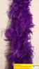 Partihandel 2 m lång naturlig kalkonfjädrar Feather Boa Dekorativ DIY Multicolor Festival och party Supplies Celebration Party Supplies