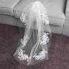 Bridal Veils Hand-cut And Decals Insert Comb Wedding Accessories Short Veil Beautiful Layer Soft Mesh Fairy Style Bride
